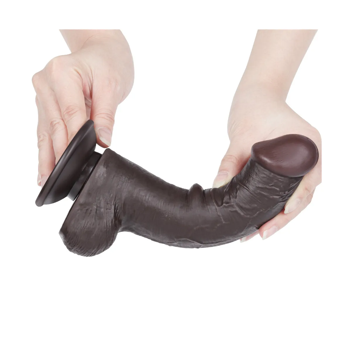 Dildo Realistico effetto pelle Varnok 21 cm Dildo Realistico effetto pelle Varnok 21 cm