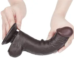 Dildo Realistico effetto pelle Varnok 21 cm Dildo Realistico effetto pelle Varnok 21 cm