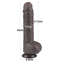 Dildo Realistico effetto pelle Xandor 24 cm Dildo Realistico effetto pelle Xandor 24 cm