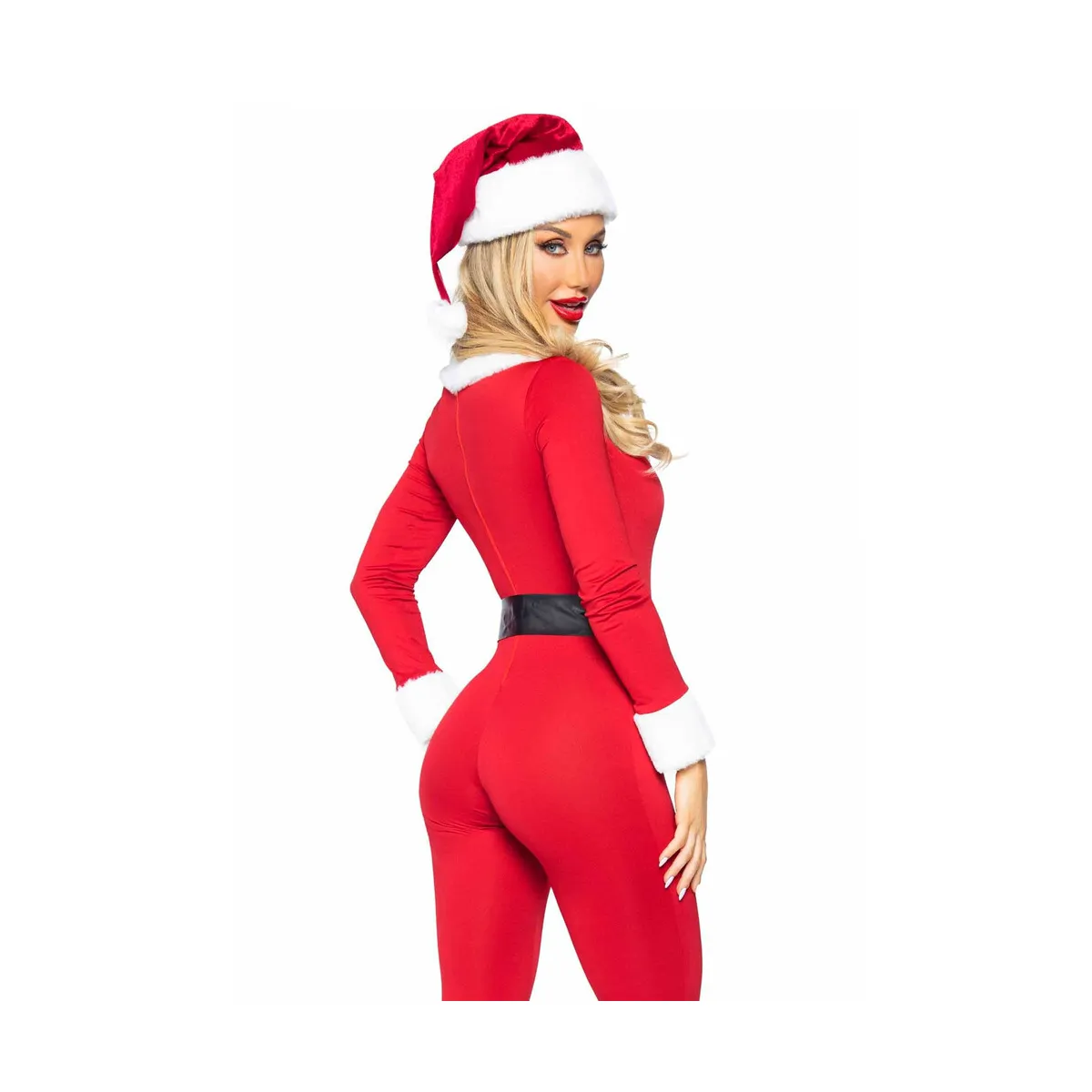 Costume a tuta babbo Natale Sexy 3 pz