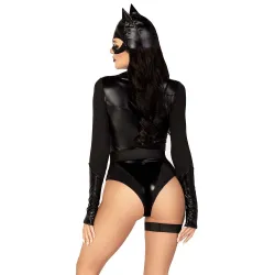 Costume Sexy cat woman 3 pz Costume Sexy cat woman 3 pz