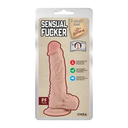 Dildo Realistico ventosa So Natural 19,5 cm Dildo Realistico ventosa So Natural 19,5 cm