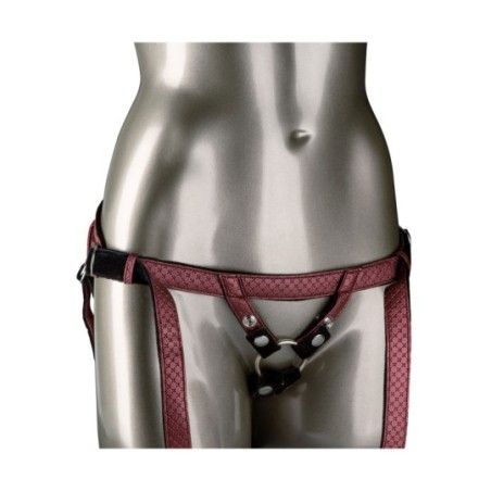 Imbracatura bordeaux strapon donna Her Royal