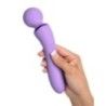 Massaggiatore wand silicone viola Massaggiatore wand silicone viola