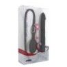 Fallo vibrante gonfiabile nero in silicone Fallo vibrante gonfiabile nero in silicone