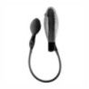 Fallo vibrante gonfiabile nero in silicone Fallo vibrante gonfiabile nero in silicone