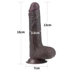 Dildo Realistico effetto pelle Draviel 18 cm Dildo Realistico effetto pelle Draviel 18 cm