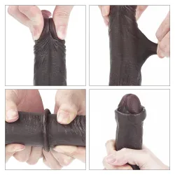 Dildo Realistico effetto pelle Draviel 18 cm Dildo Realistico effetto pelle Draviel 18 cm