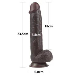 Dildo Realistico effetto pelle Ravien 23,5 cm Dildo Realistico effetto pelle Ravien 23,5 cm