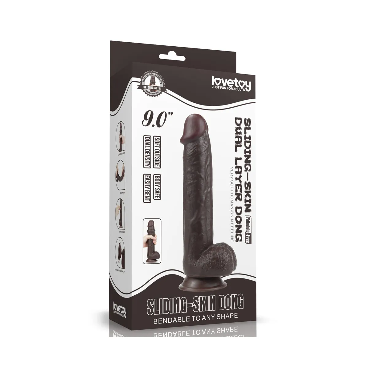 Dildo Realistico effetto pelle Ravien 23,5 cm Dildo Realistico effetto pelle Ravien 23,5 cm