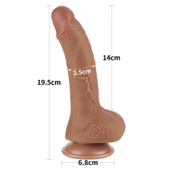 Dildo Realistico con ventosa Finn 19,5 cm Dildo Realistico con ventosa Finn 19,5 cm