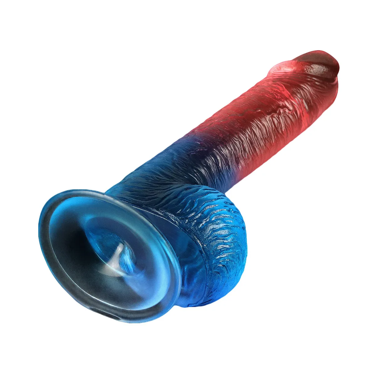 Dildo Realistico bicolor velvet touch 19 cm Dildo Realistico bicolor velvet touch 19 cm