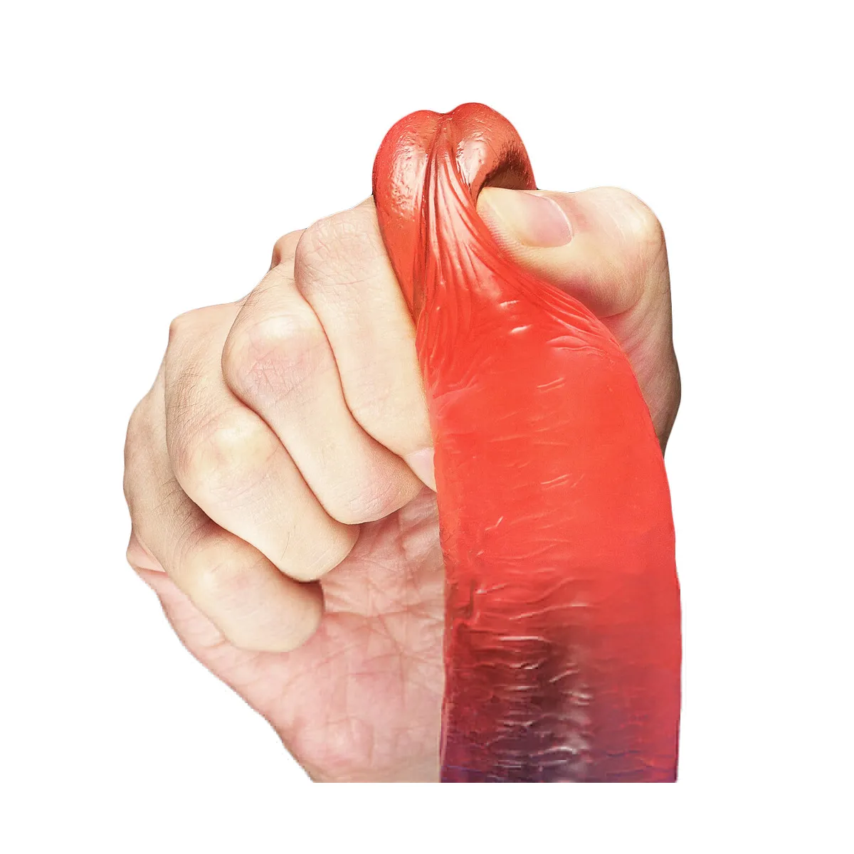 Dildo Realistico bicolor velvet touch 19 cm Dildo Realistico bicolor velvet touch 19 cm