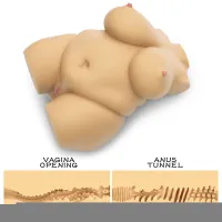 Masturbatore uomo mini busto femminile curvy