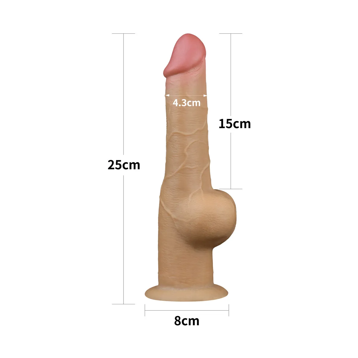 Dildo Realistico XL Natural cock 25 cm Dildo Realistico XL Natural cock 25 cm