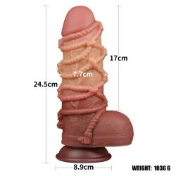 Dildo Maxi shibari 24,5 cm Dildo Maxi shibari 24,5 cm