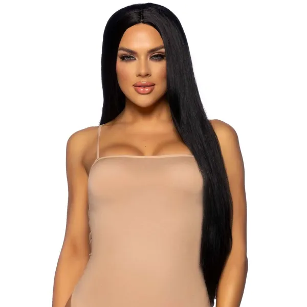 Parrucca realistica sensuale lunga liscia