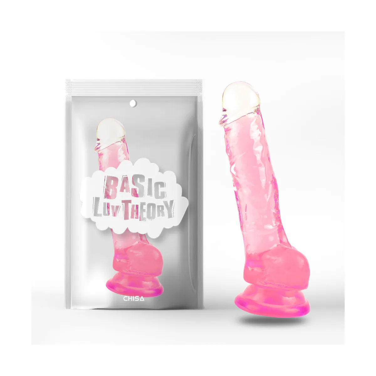 Dildo Realistico con ventosa Ecstasy 18 cm