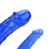 Fallo doppio Twin Play blu 29 cm Fallo doppio Twin Play blu 29 cm