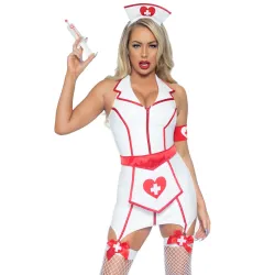 Costume da sexy Infermiera daring 4 pz Costume da sexy Infermiera daring 4 pz