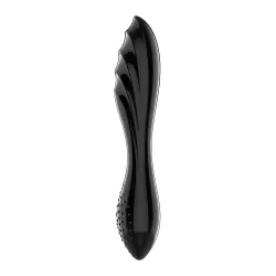 Dildo in vetro Dazzling Crystal 1 nero 18 cm Dildo in vetro Dazzling Crystal 1 nero 18 cm