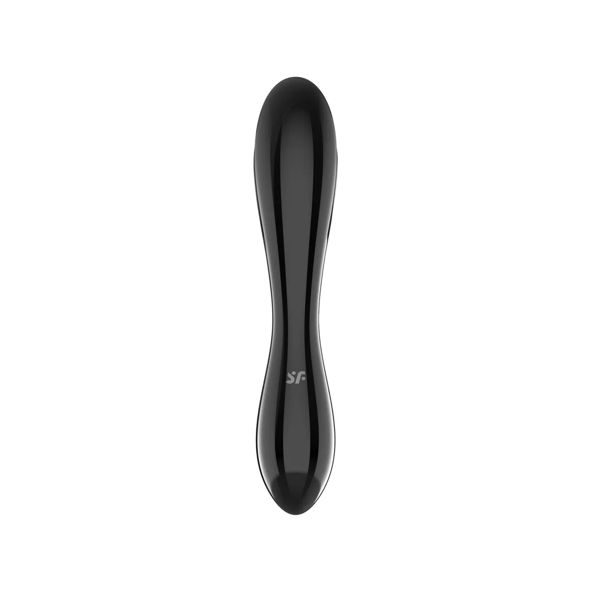 Dildo in vetro Dazzling Crystal 1 nero 18 cm Dildo in vetro Dazzling Crystal 1 nero 18 cm