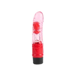 Vibratore Realistico basic luv rosso 18 cm