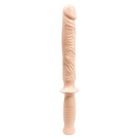 Maxi Dildo e impugnatura 36,8 cm pelle chiara