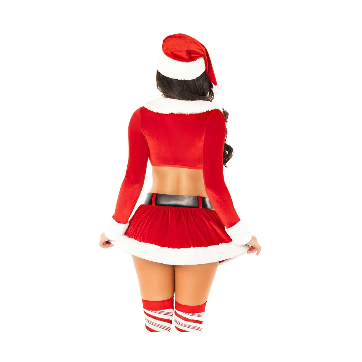 Costume sexy babbo Natale da donna 3 pz