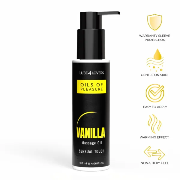 Olio da Massaggio Vaniglia Riscaldante 120 ml