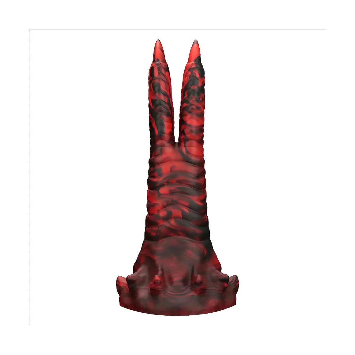 Dildo Monster vibrante doppio 19 cm