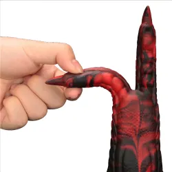 Dildo Monster vibrante doppio 19 cm