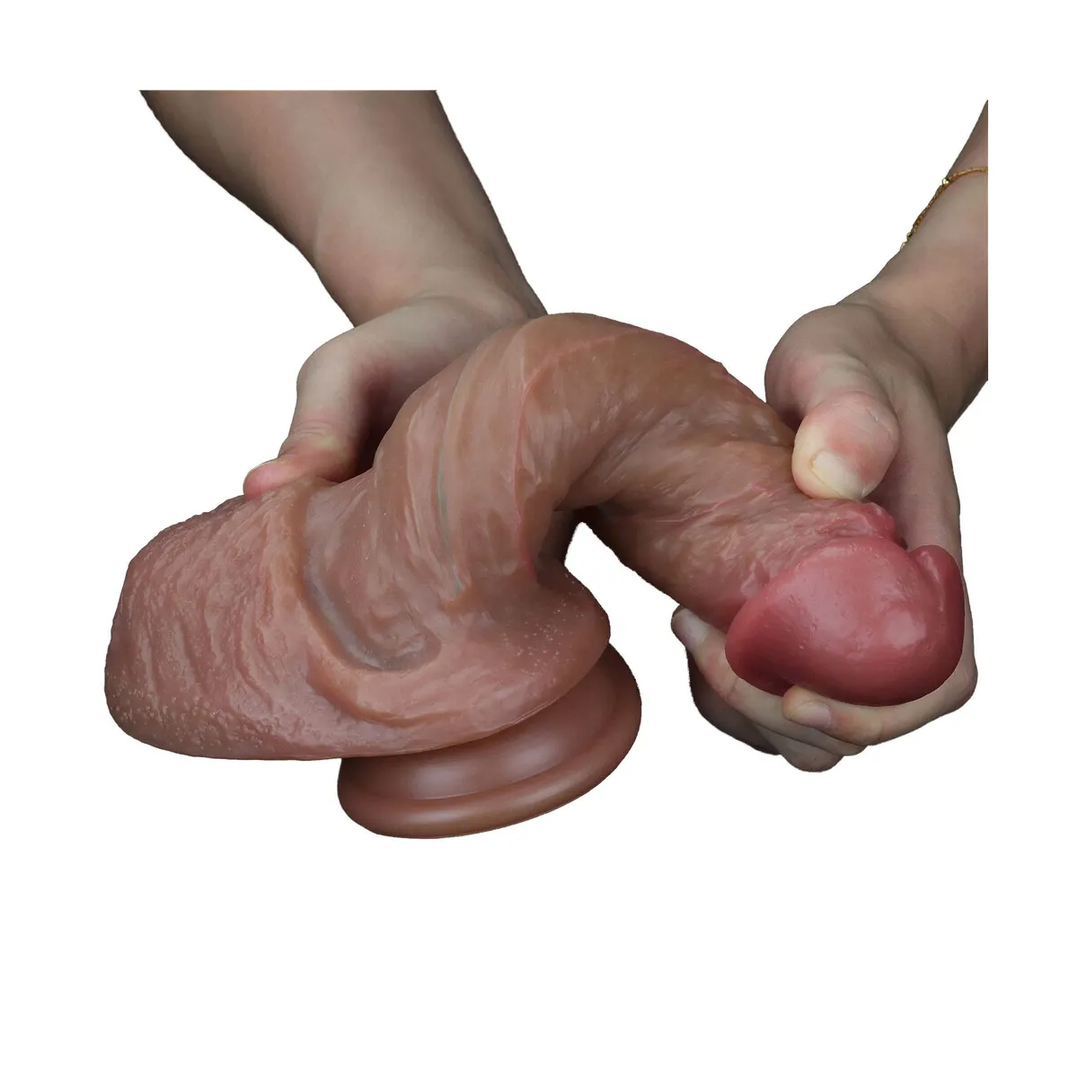 Dildo Realistico con ventosa Broach 19,5 cm