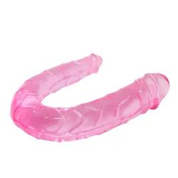 Dildo Doppio in jelly dual dong 29,8 cm Dildo Doppio in jelly dual dong 29,8 cm