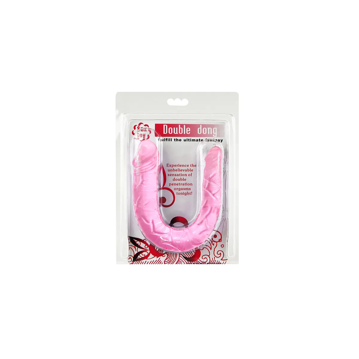 Dildo Doppio in jelly dual dong 29,8 cm