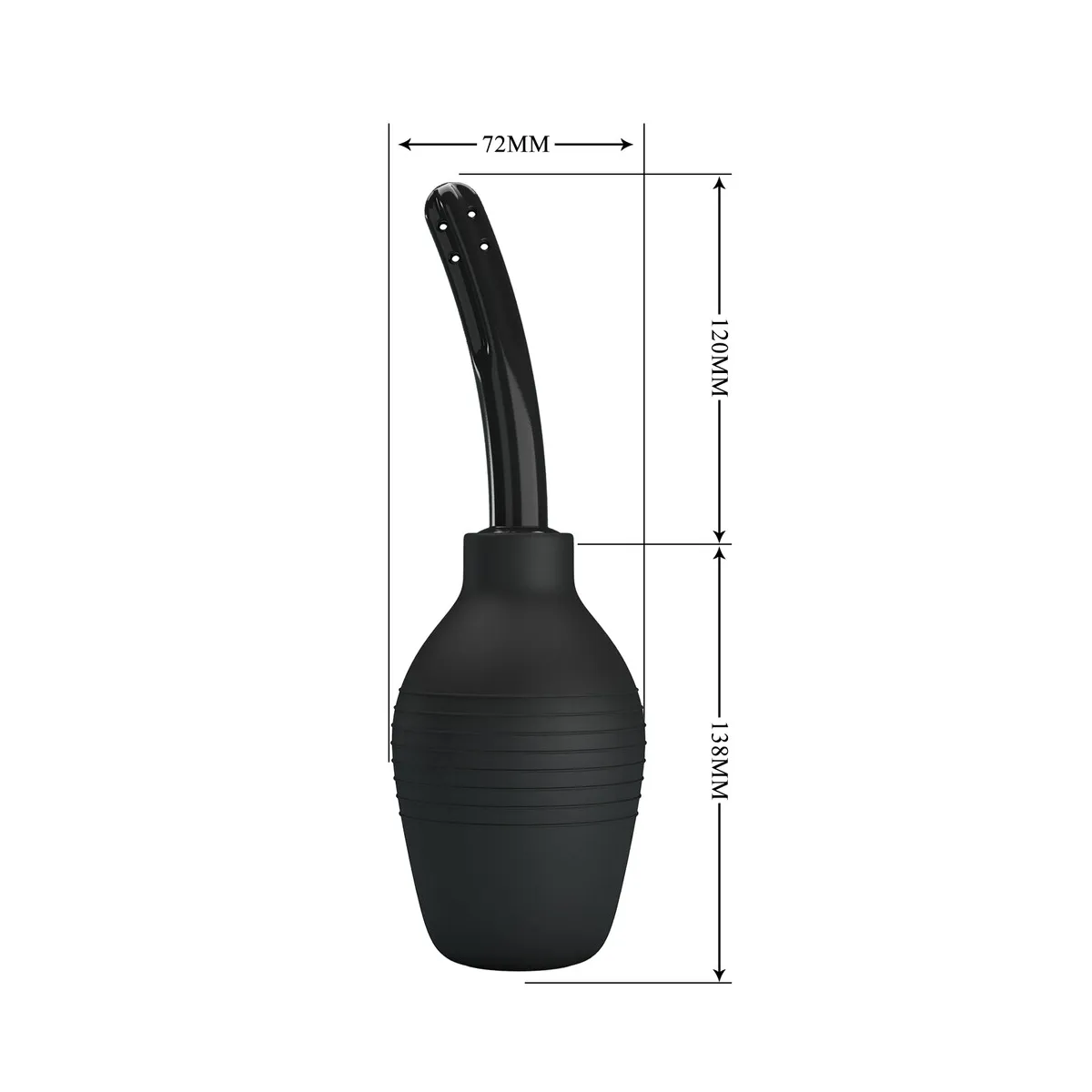 Doccia Anale e Vaginale in Silicone 310 ml