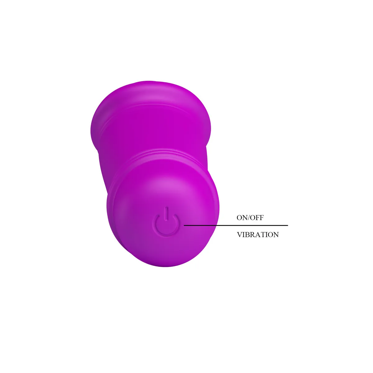 Vibratore Realistico mini viola 12,7 cm