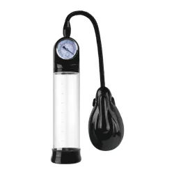 Pompa per Pene a Batterie con Barometro 29 cm