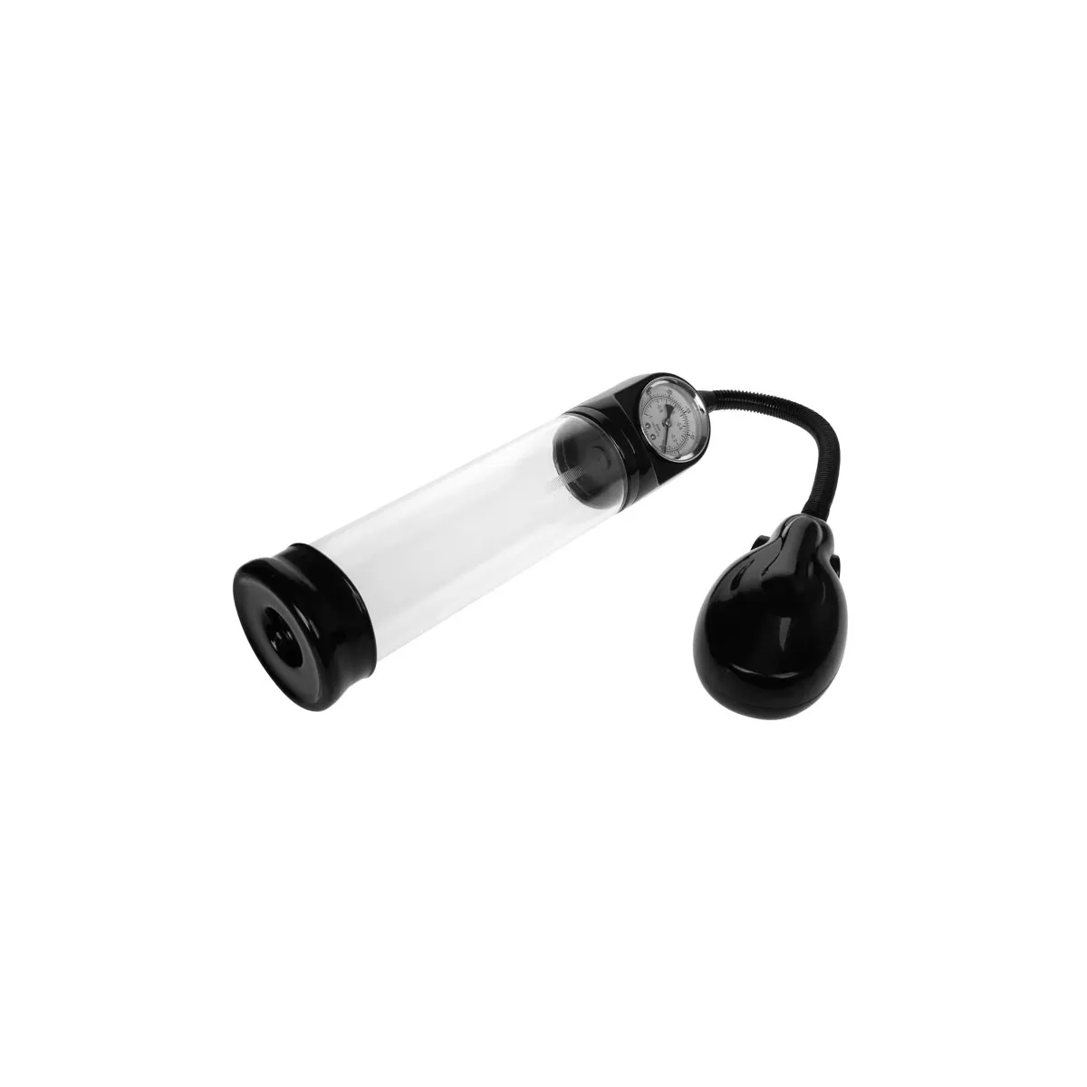Pompa per Pene a Batterie con Barometro 29 cm