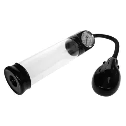 Pompa per Pene a Batterie con Barometro 29 cm