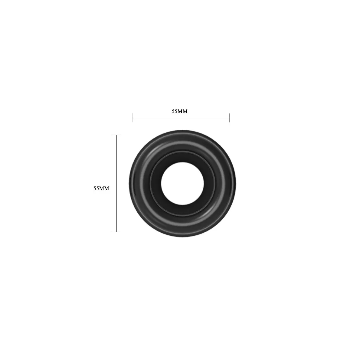Pompa per Pene a Batterie con Barometro 29 cm