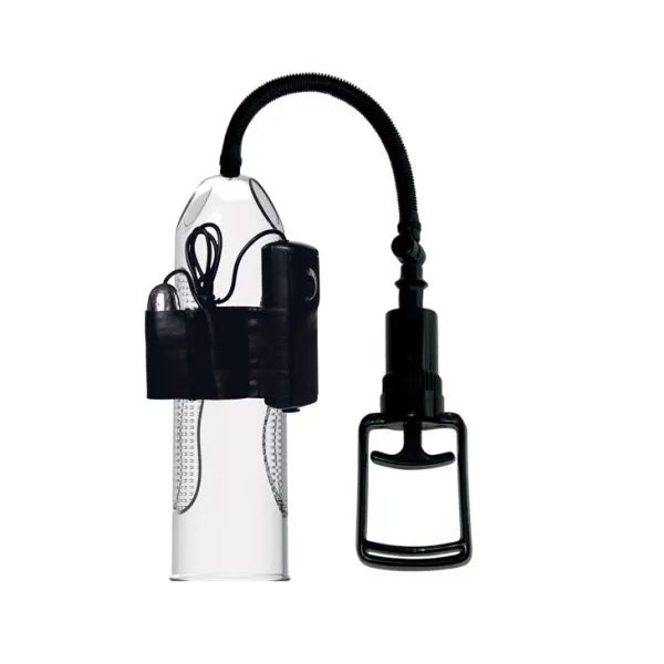 Pompa per Pene manuale vibrante 24,5 cm