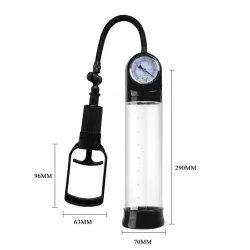 Pompa per Pene con Barometro 29 cm