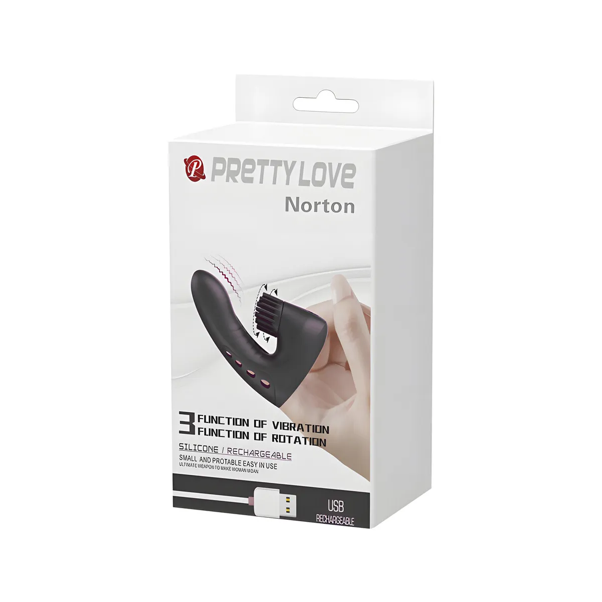 Vibratore donna doppia stimolazione da dito