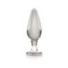 Plug anale in vetro icicles no 26
