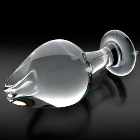 Plug anale in vetro icicles no 25