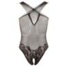 body intimo in pizzo nero lingerie donna sensuale seducente incrociato black body intimo in pizzo nero lingerie donna sensuale seducente incrociato black