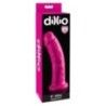 Fallo realistico ventosa Dillio fucsia 20 cm Fallo realistico ventosa Dillio fucsia 20 cm
