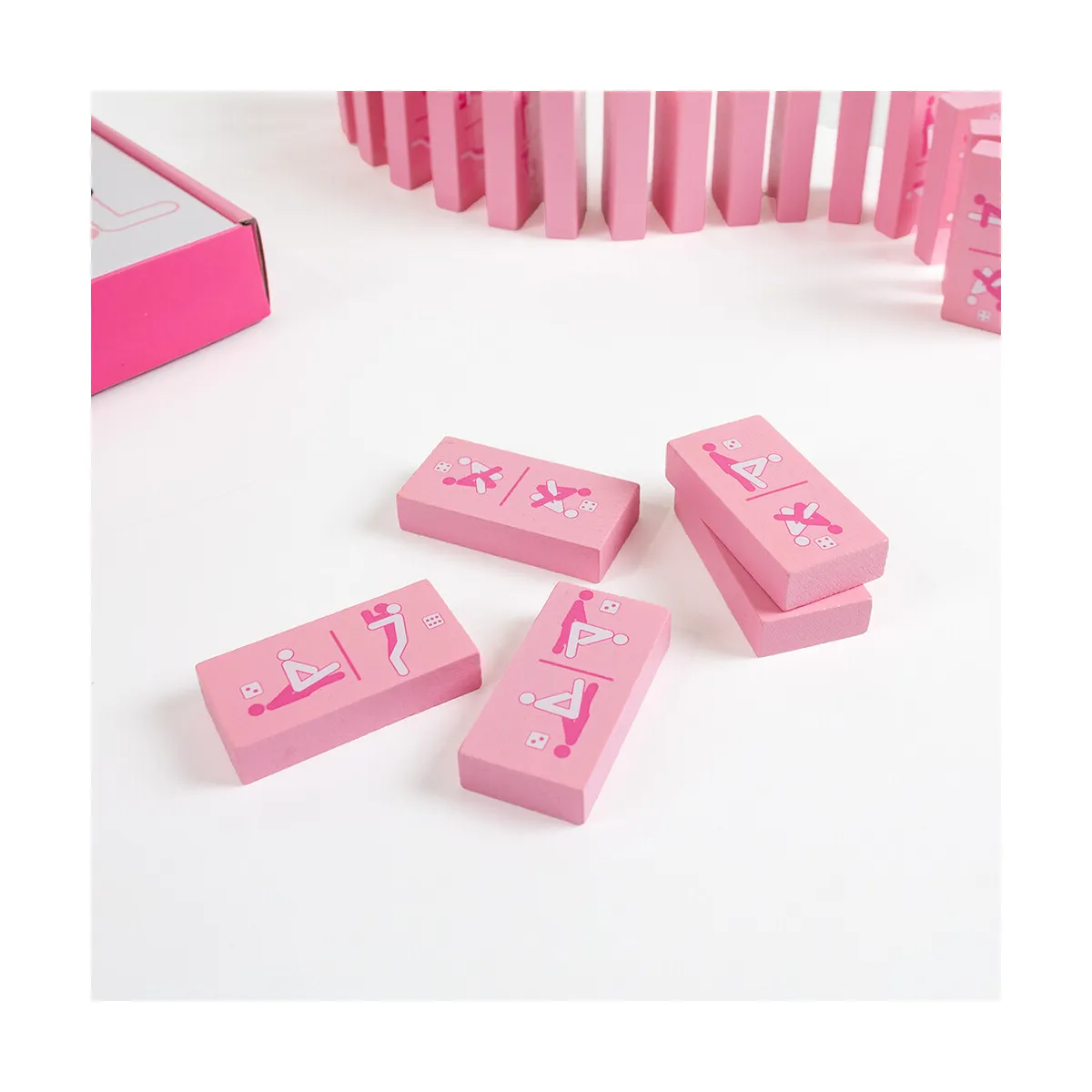 Gioco da tavolo di coppia sexy domino