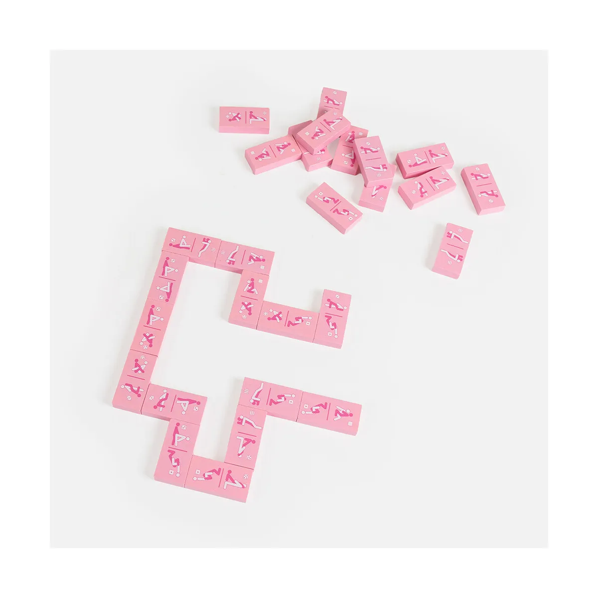 Gioco da tavolo di coppia sexy domino